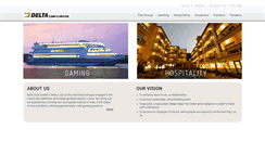 Desktop Screenshot of deltacorp.in